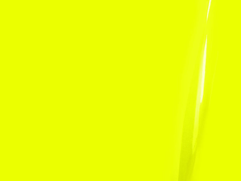 3M 1080 Satin Neon Fluorescent Yellow Bathroom Cabinet Wrap Color Swatch