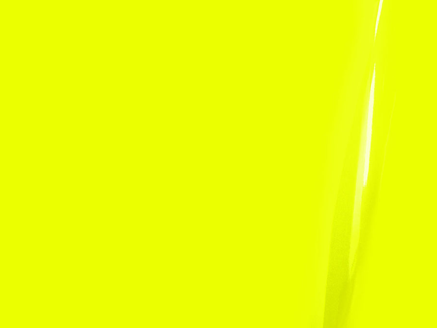3M 1080 Satin Neon Fluorescent Yellow Jet Ski Wrap Color Swatch