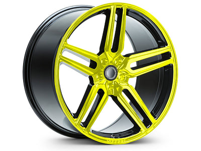 3M™ 1080 Satin Neon Fluorescent Yellow Vinyl Rim Wrap
