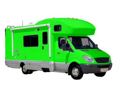 3M 1080 Satin Neon Fluorescent Green DIY RV Wraps