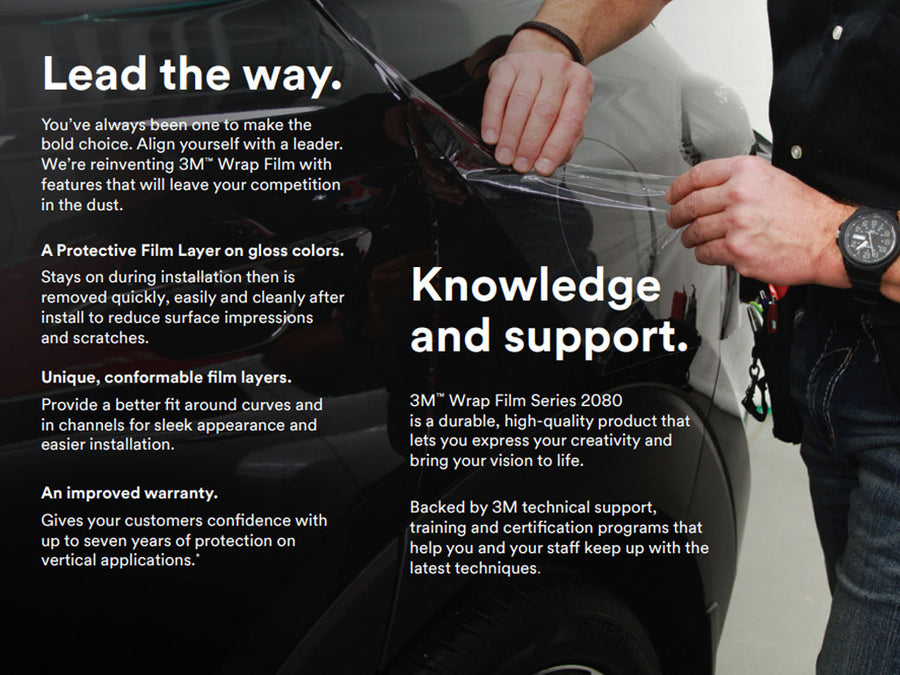 3M 2080 Wrap Film Application Guide