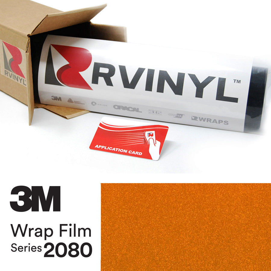 Gloss Liquid Copper 3M 2080 Color Swatch Wrap