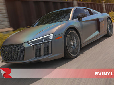 3M 2080 Satin Flip Psychedelic Audi Full Vehicle Wrap