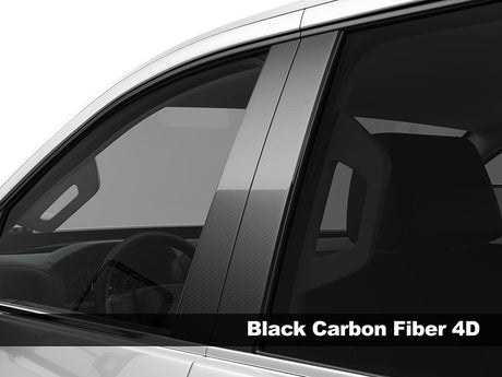 dodge durango 1998-2003 Carbon Fiber Pillar Cover Diagram