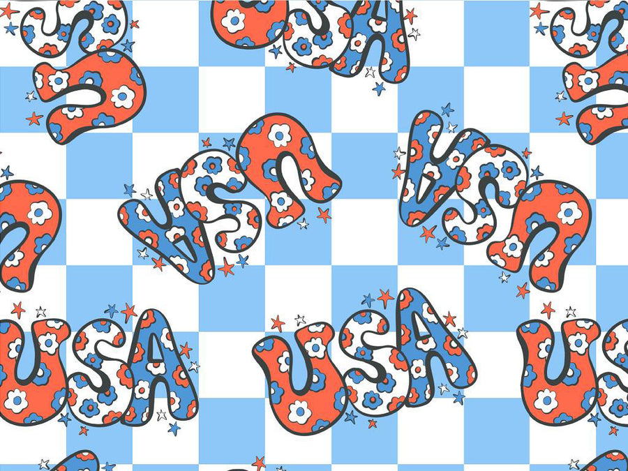 60s Style Americana Vinyl Wrap Pattern~Rwraps Series 914 Digitally Printed Vinyl Wrap~0