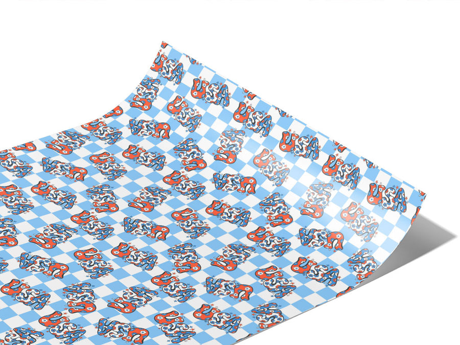 60s Style Americana Vinyl Wraps~Rwraps Series 914 Digitally Printed Vinyl Wrap~1