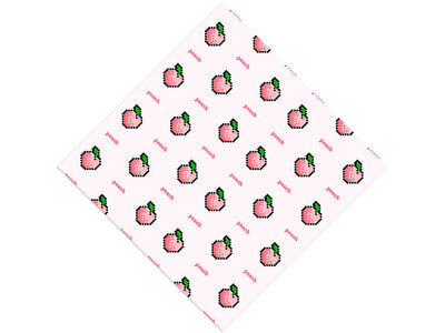 8-Bit Bites Fruit Vinyl Wrap Pattern