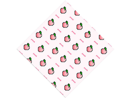 8-Bit Bites Fruit Vinyl Wrap Pattern