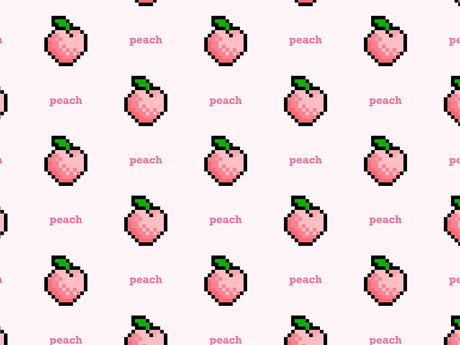 8-Bit Bites Fruit Vinyl Wrap Pattern~Rwraps Series 914 Digitally Printed Vinyl Wrap~0