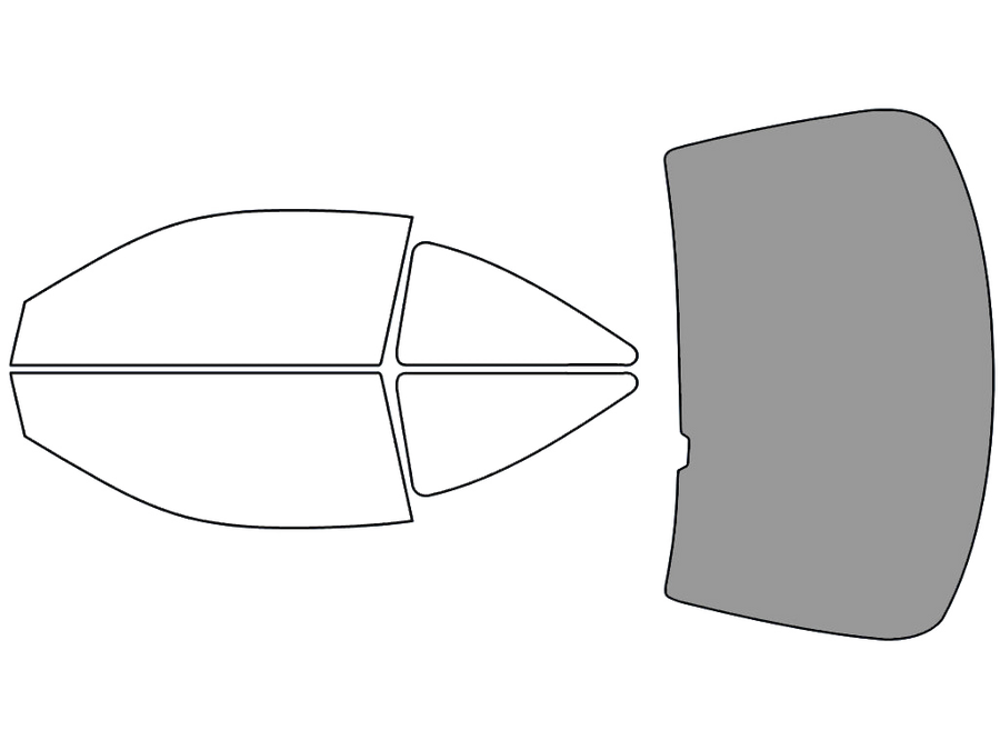 Rear Windshield - 50%