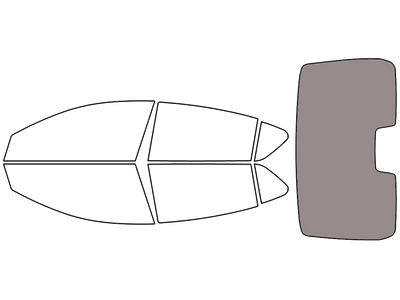 Rear Windshield - 50%
