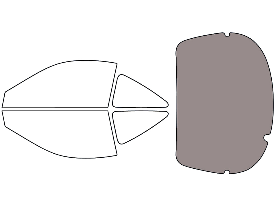 Rear Windshield - 50%