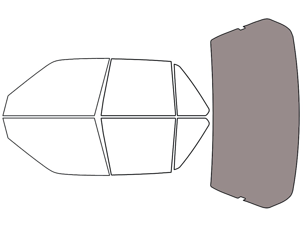 Rear Windshield - 50%