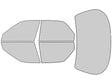 Avery Dennison Acura Legend 1991-1995 Sedan NR Pro Precut Window Tint Kit