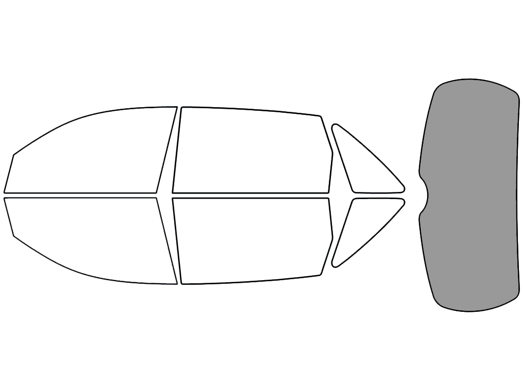 Rear Windshield - 50%