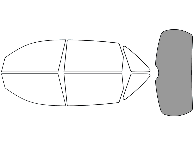 Rear Windshield - 50%
