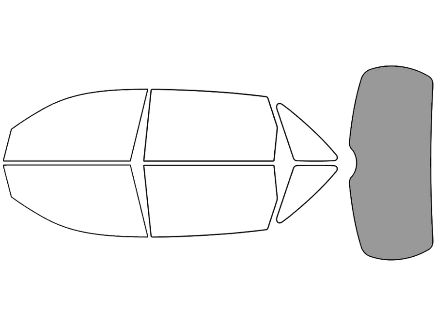 Rear Windshield - 50%