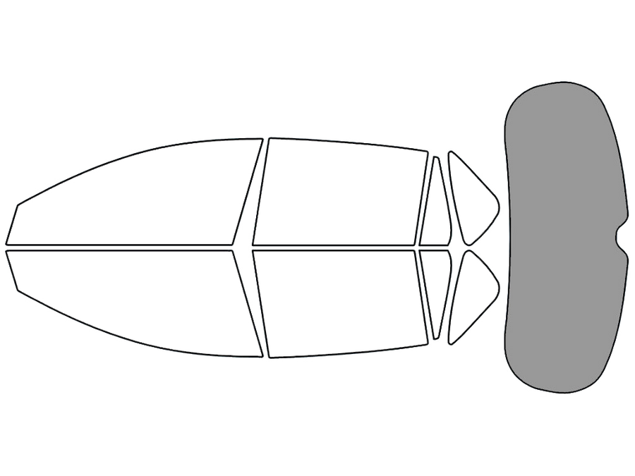 Rear Windshield - 50%