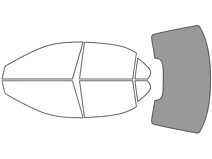 Rear Windshield - 50%
