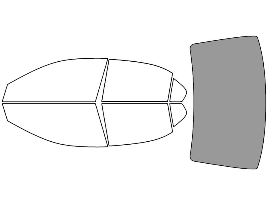 Rear Windshield - 50%