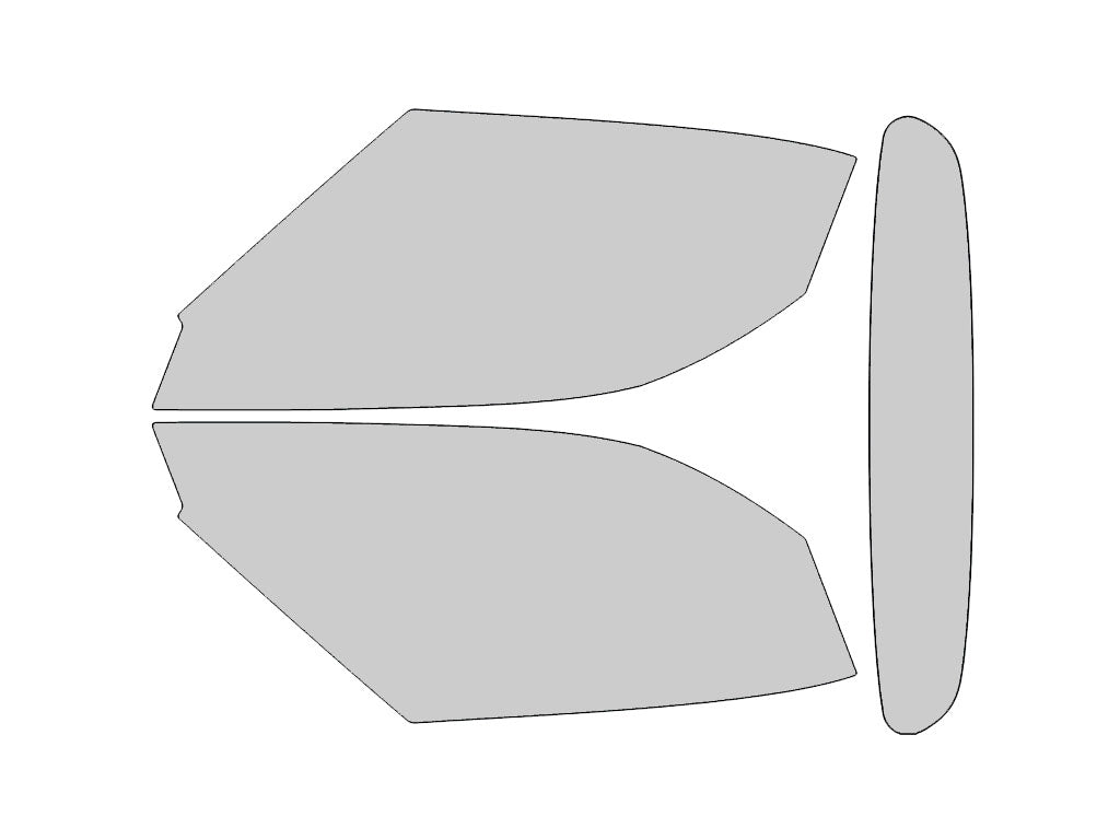 Alfa Romeo 4C 2015-2018 Spyder Window Tint