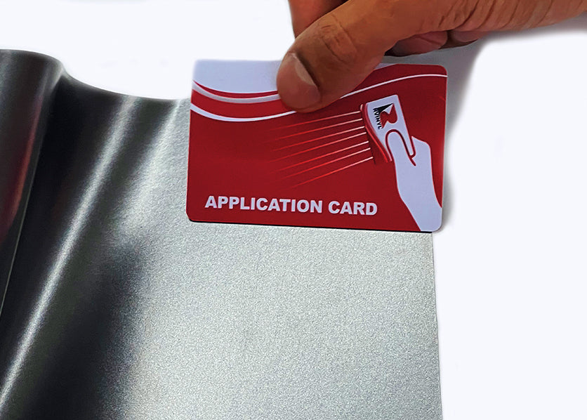 Rvinyl Application Card~Rvinyl Application Card Squeegee Applying~4