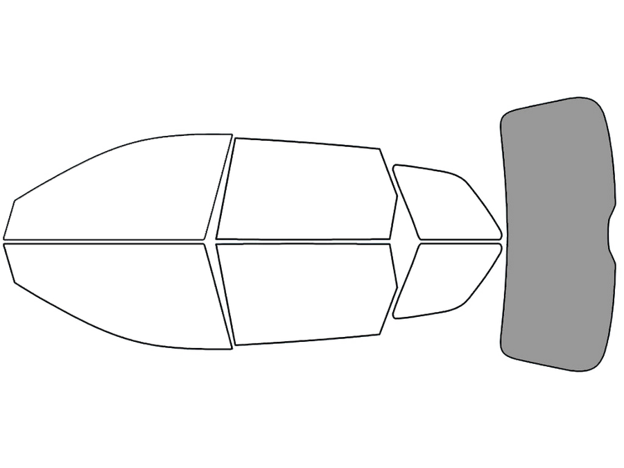 Rear Windshield - 50%