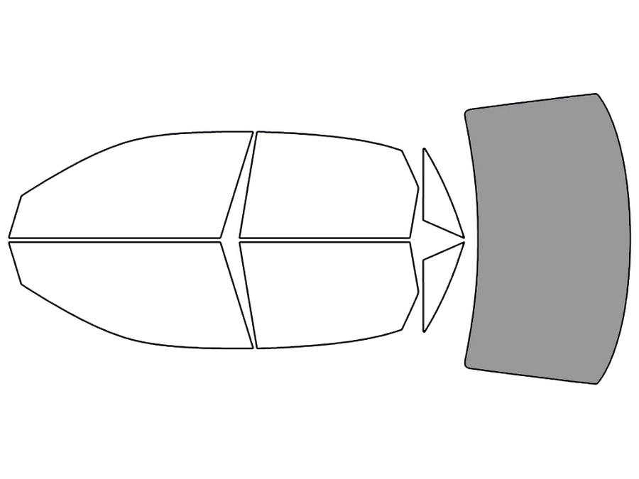 Rear Windshield - 50%