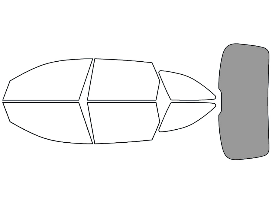 Rear Windshield - 50%