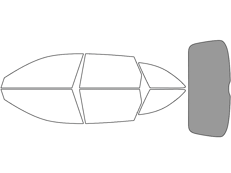 Rear Windshield - 50%