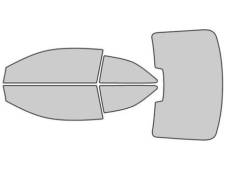 Avery Dennison Audi A5 2008-2017  Coupe NR Nano Ceramic IR Precut Window Tint Kit