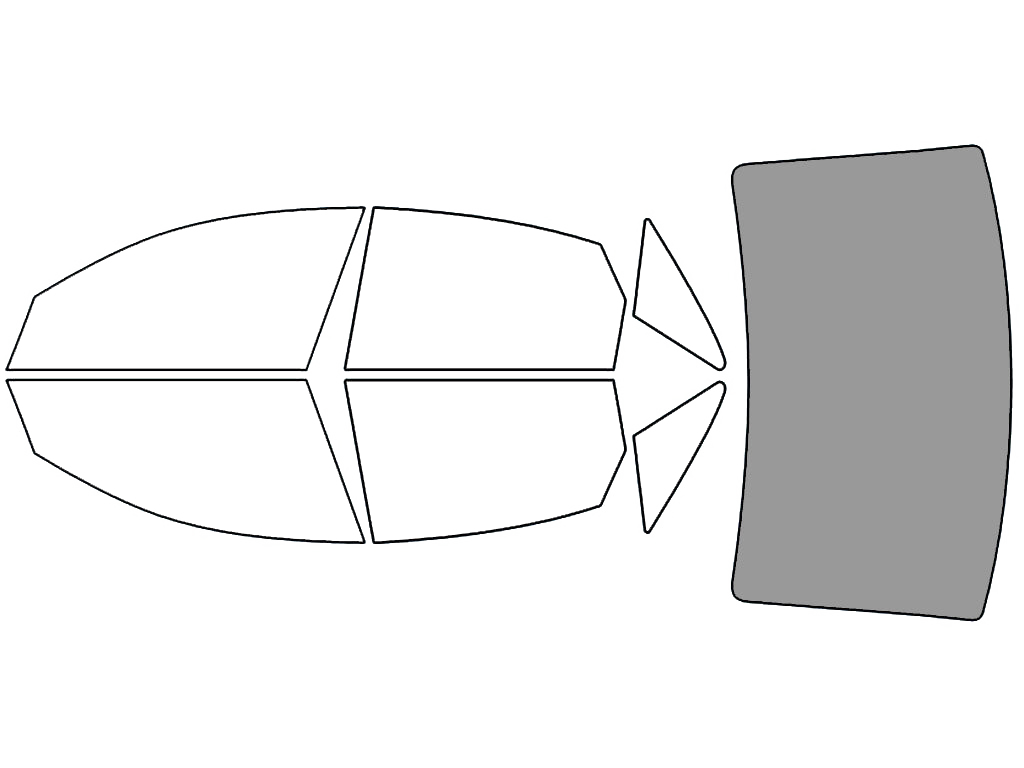 Rear Windshield - 50%