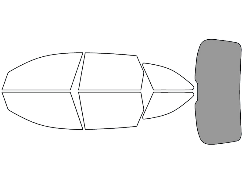 Rear Windshield - 50%