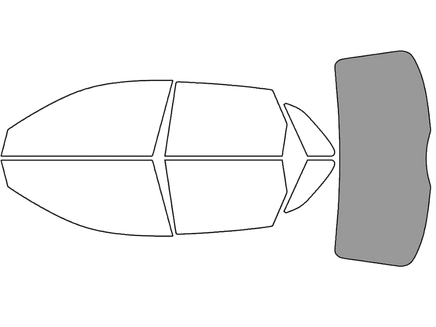 Rear Windshield - 50%