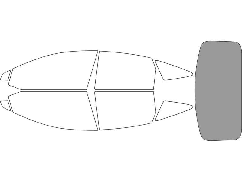 Rear Windshield - 50%