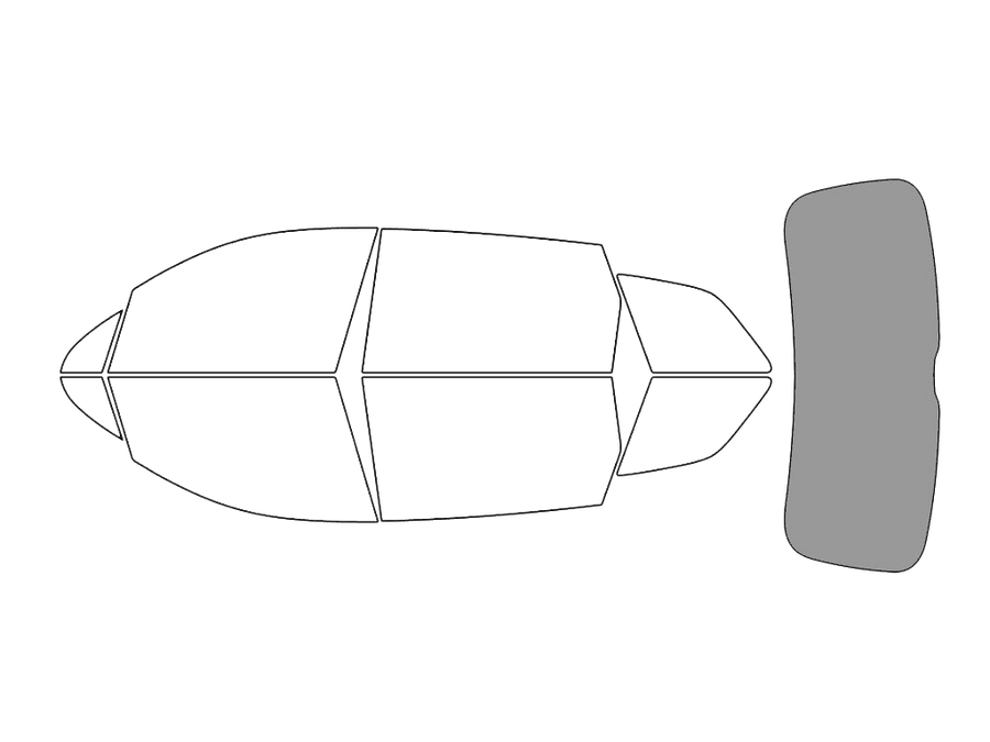 Rear Windshield - 50%