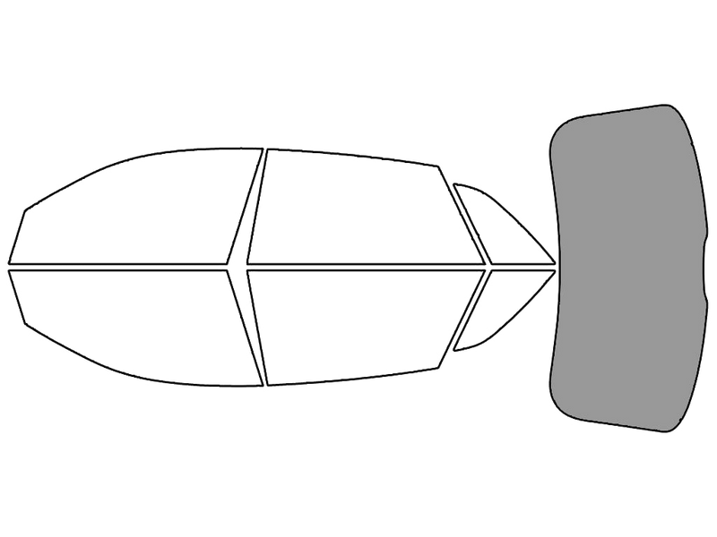 Rear Windshield - 50%