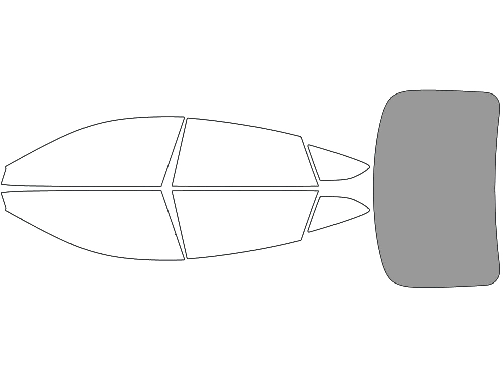 Rear Windshield - 50%