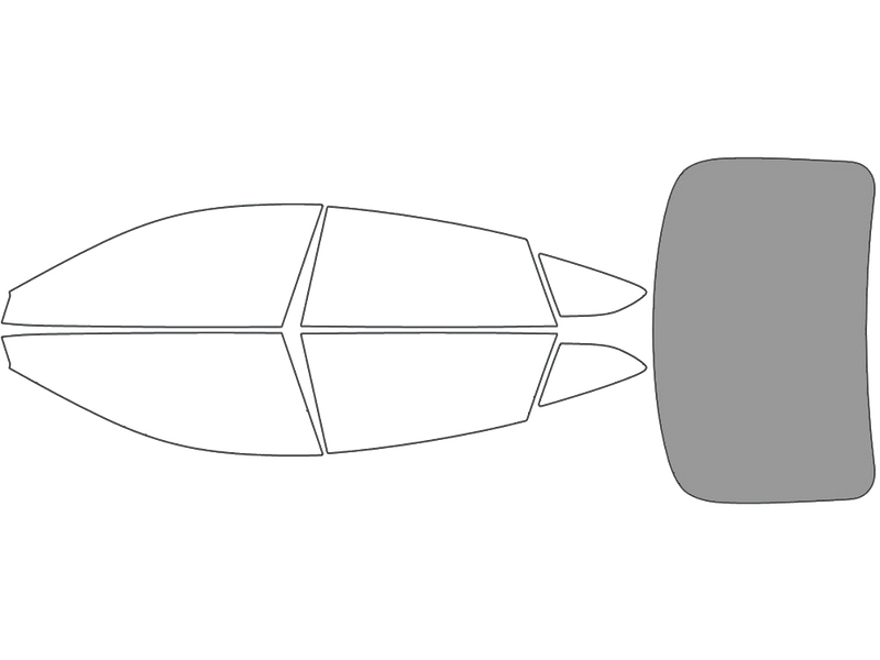 Rear Windshield - 50%