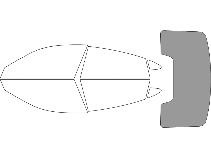 Rear Windshield - 50%
