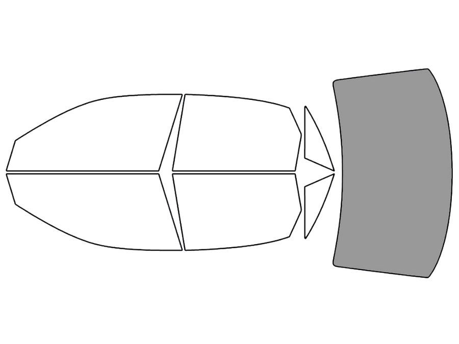 Rear Windshield - 50%