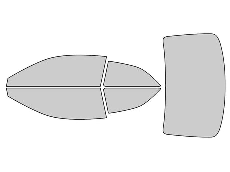 Avery Dennison Audi RS5 2018-2023 NR Nano Ceramic IR Precut Window Tint Kit