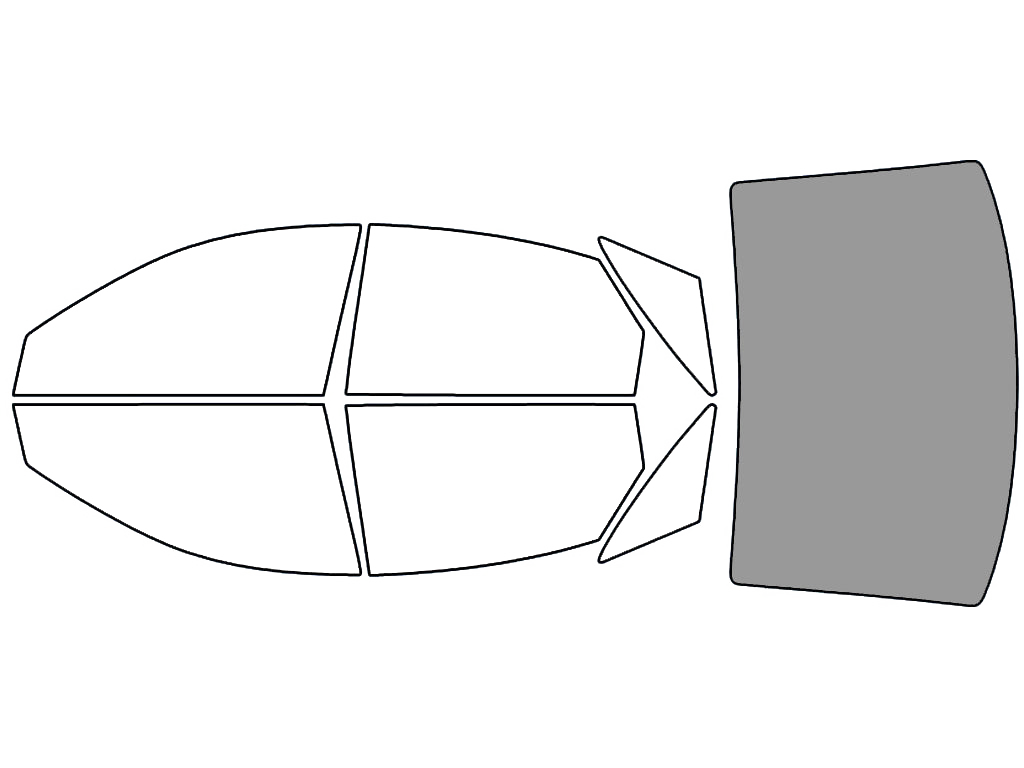 Rear Windshield - 50%