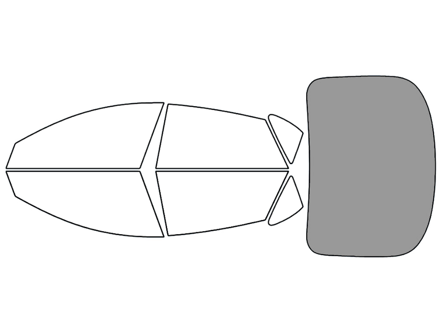 Rear Windshield - 50%
