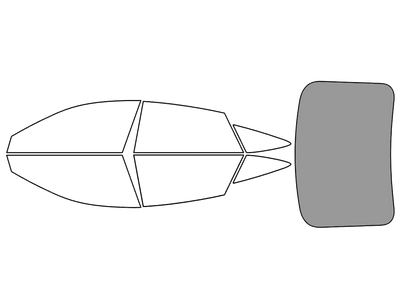 Rear Windshield - 50%