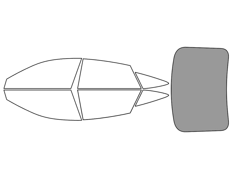 Rear Windshield - 50%