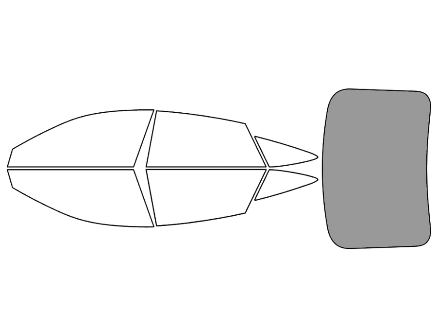 Rear Windshield - 50%