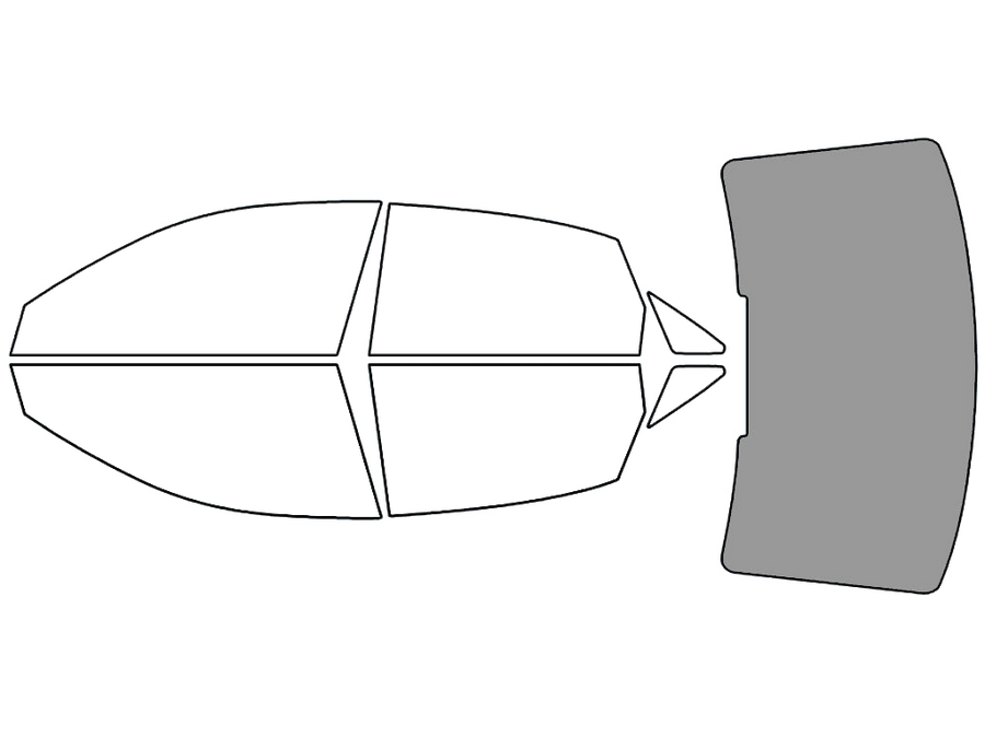 Rear Windshield - 50%