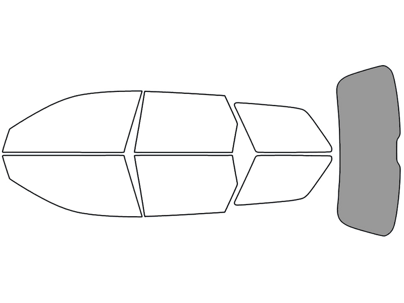 Rear Windshield - 50%