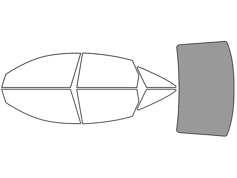 Rear Windshield - 50%